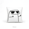 Cool Character Throw Pillow case