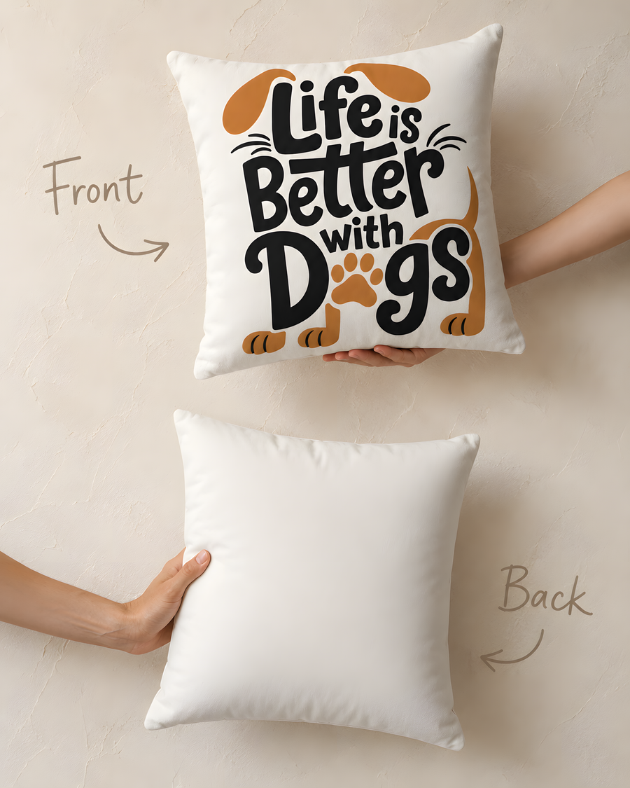 Dog Lover Quote Pillow case