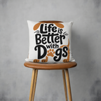 Dog Lover Quote Pillow case