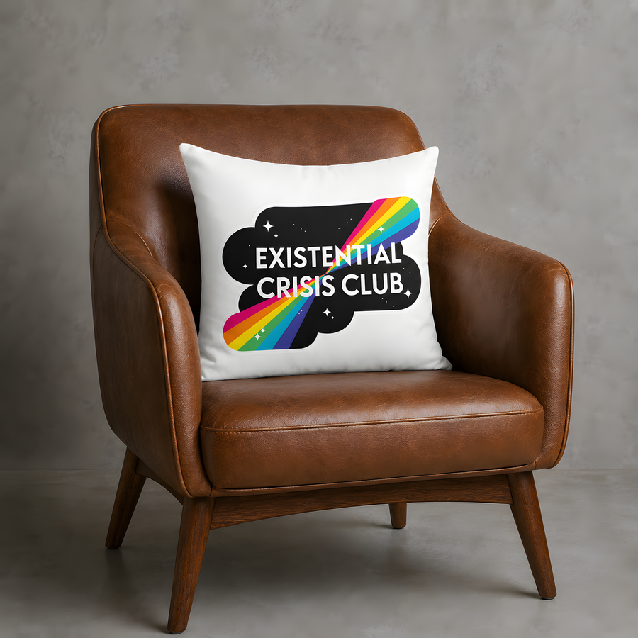 Existential Crisis Club Pillow