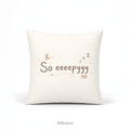 "So eeepyyy" Throw Pillow Case