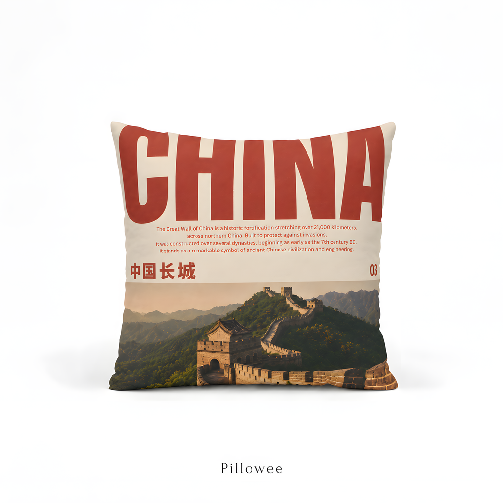 China's Great Wall Travel Pillow