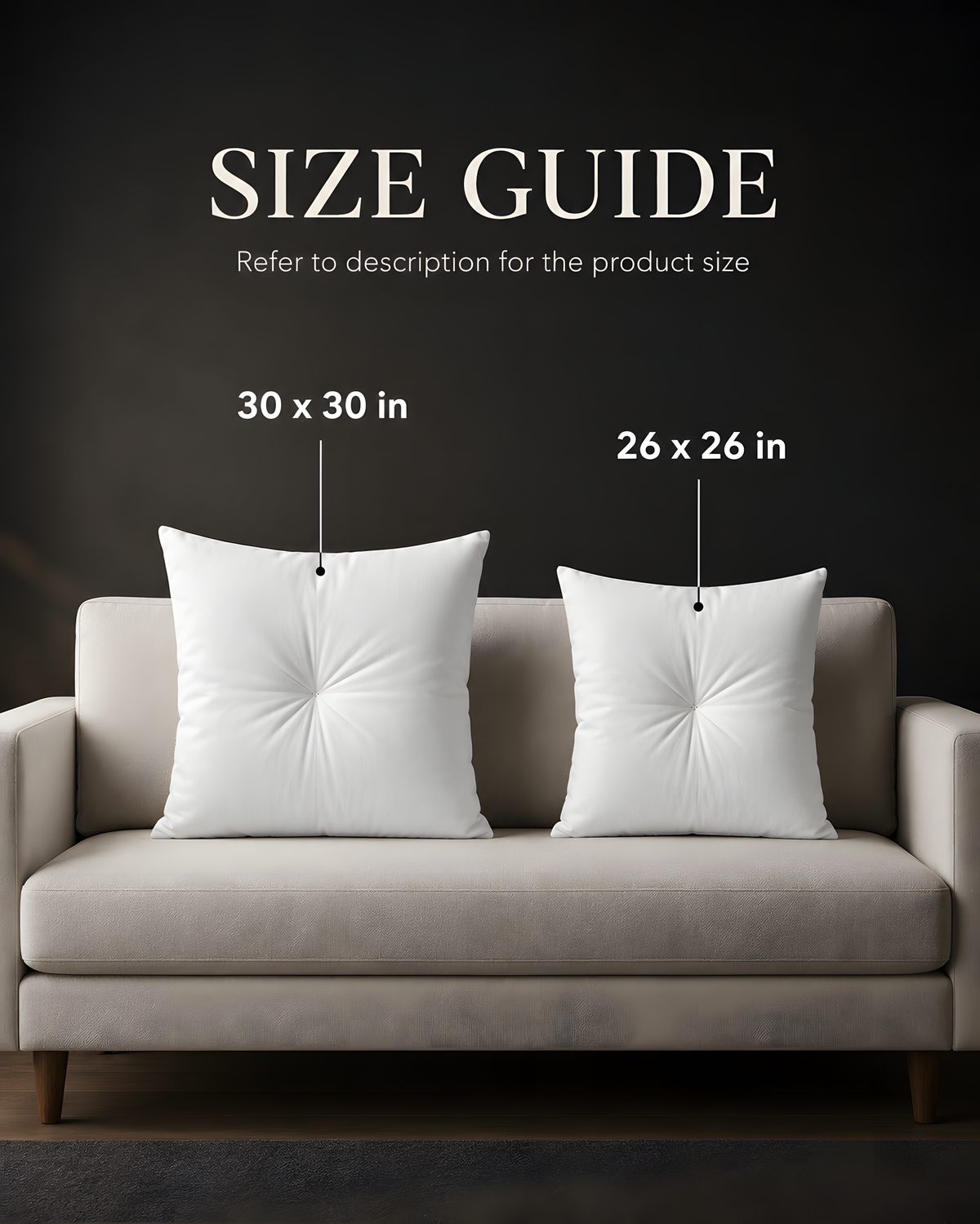 Dusty Rose Tufted Square Pillow