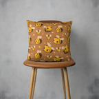 Honeybee Polyester Pillow Case