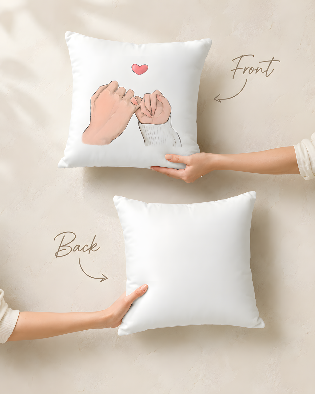 Pinky Promise Love Pillow