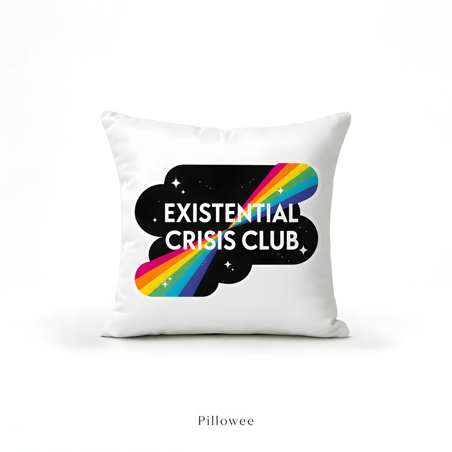 Existential Crisis Club Pillow
