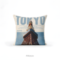 Tokyo Tower Accent Pillow