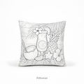 Tropical Cocktail Art Pillow Case
