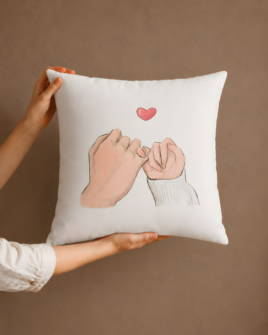 Pinky Promise Love Pillow